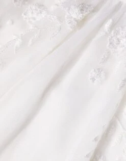 MONSOON Baby Amelia Net Embroidered Dress Ivory 7 MONSOON Baby Amelia Net Embroidered Dress Ivory -Amour Fashion 03 51504726 4