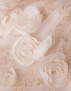 MONSOON Baby Ella Roses 3D Dress Gold -Amour Fashion 03 51506832 4