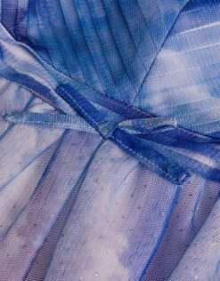 MONSOON Baby Cloud Print Glitter Dress Blue -Amour Fashion 03 51510602 4