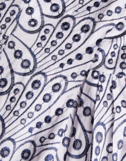 MONSOON Baby Butterfly Wing Embroidered Dress Blue 7 MONSOON Baby Butterfly Wing Embroidered Dress Blue -Amour Fashion 03 51511406 4