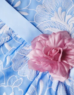 MONSOON Baby Mallory Embroidered Dress Blue -Amour Fashion 03 51511905 4