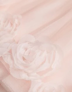 MONSOON Baby Chiffon 3D Roses Dress Pink -Amour Fashion 03 51513012 4