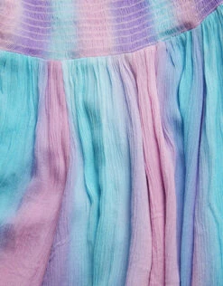 MONSOON Tie Dye Shirred Hanky Hem Dress Purple -Amour Fashion 03 51616815 4