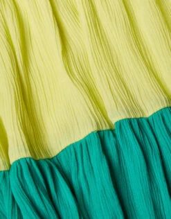 MONSOON Colourblock Trapeze Dress Green -Amour Fashion 03 51618407 4