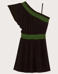 MONSOON One-Shoulder Dress Black -Amour Fashion 03 51619622 3