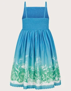 MONSOON Beach Underwater Dress WWF-UK Collaboration Blue -Amour Fashion 03 51628102 3