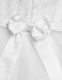 MONSOON Alice Lace Tulle Maxi Communion Dress White -Amour Fashion 03 51803328 4