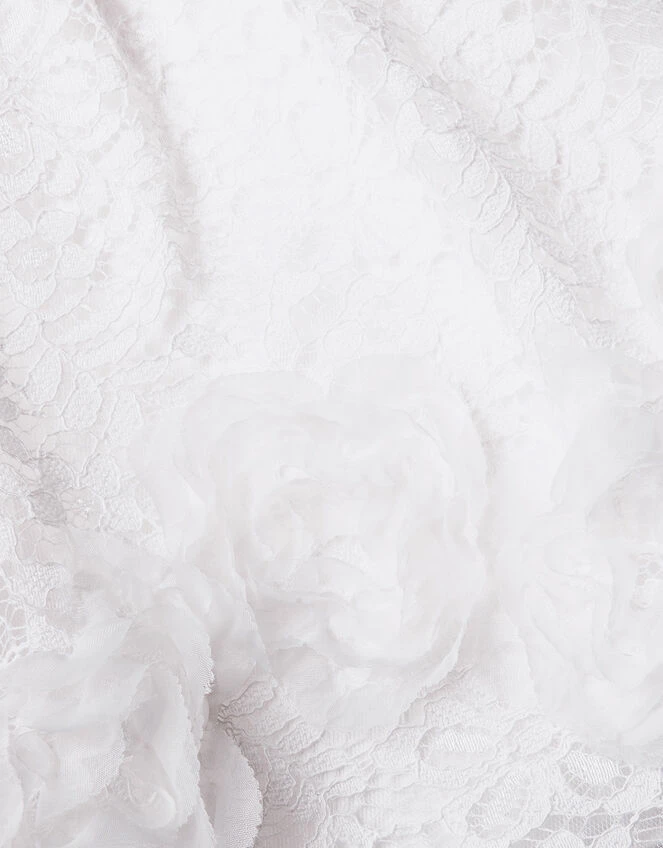 MONSOON Arya Lace Dress Ivory 5 MONSOON Arya Lace Dress Ivory - Image 3