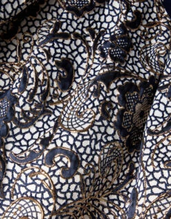 MONSOON Jasmine Jacquard Dress Blue -Amour Fashion 03 51812006 4