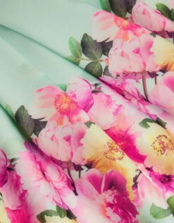 MONSOON Floral Border Print Scuba Dress Green -Amour Fashion 03 51819409 4