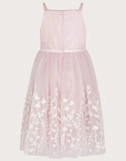 MONSOON Meadow Border Tulle Dress Pink -Amour Fashion 03 51820612 3