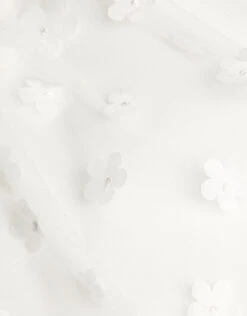 MONSOON Freya 3D Scuba Bridesmaid Dress Ivory -Amour Fashion 03 51820926 4