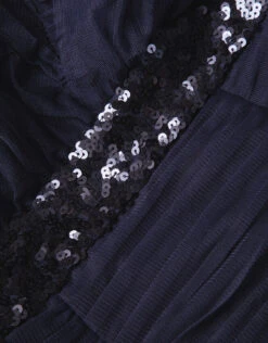 MONSOON Zenaya Ruffle Prom Dress Blue -Amour Fashion 03 51824106 4