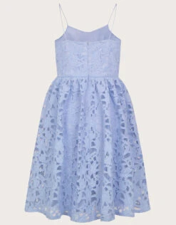 MONSOON Corded Lace Prom Dress Blue -Amour Fashion 03 51826705 3