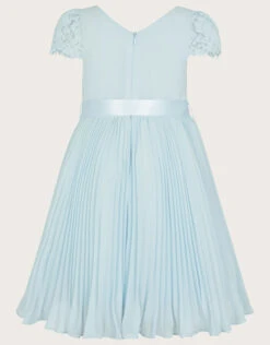MONSOON Kaia Pleated Dress Blue -Amour Fashion 03 51827402 3