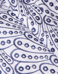 MONSOON Butterfly Wing Embroidered Dress Blue -Amour Fashion 03 51830306 4