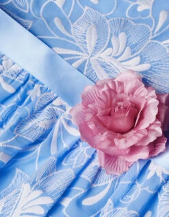 MONSOON Mallory Embroidered Dress Blue -Amour Fashion 03 51831902 4