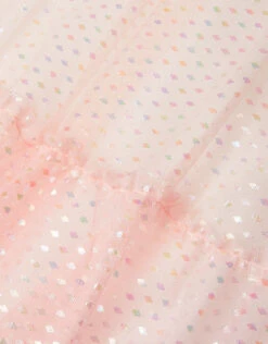 MONSOON Dotty Foil Ombre Tulle Maxi Dress Pink -Amour Fashion 03 51881212 4