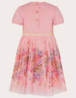 MONSOON Baby Disco Posey Print Dress Pink -Amour Fashion 03 61200612 3