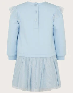 MONSOON Baby Mice Rainbow Sweater Dress Blue -Amour Fashion 03 61203502 3