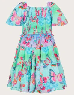 MONSOON Ombre Butterfly Tiered Dress Multi -Amour Fashion 03 61401629 3