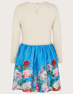 MONSOON Floral Horse 2-in-1 Dress Blue -Amour Fashion 03 61410702 3