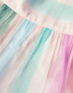 MONSOON Pippa Stripe Tulle Dress Multi -Amour Fashion 03 61501229 4