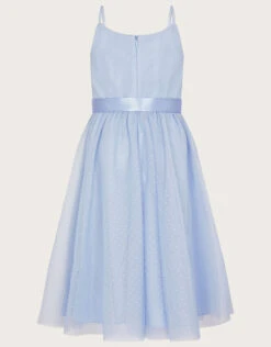 MONSOON Luna Embellished Dress Blue -Amour Fashion 03 61505302 3