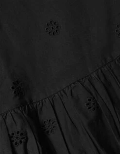 MONSOON Broderie Cut-Out Detail Dress Black -Amour Fashion 04 51615922 4