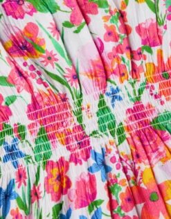 MONSOON Botanical Crinkle Kaftan Dress Ivory -Amour Fashion 04 51629826 4