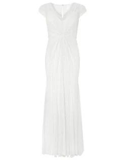 MONSOON Nora Embellished Fishtail Bridal Dress Ivory -Amour Fashion 04 84012546 4 highres
