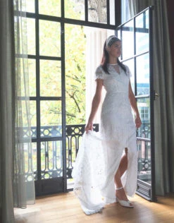 MONSOON Sienna Lace Bridal Maxi Dress Ivory -Amour Fashion 05 54075146 6