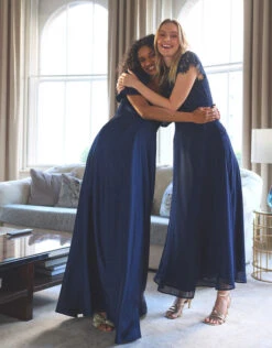 MONSOON Louise Lace Maxi Dress Blue -Amour Fashion 05 54075861 6