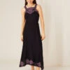 MONSOON Embroidered Jersey Hanky Hem Dress Black -Amour Fashion 21 14562901 1