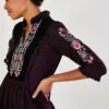 MONSOON Cord Embroidered Short Tiered Dress Purple 2 MONSOON Cord Embroidered Short Tiered Dress Purple -Amour Fashion 21 34118971 1