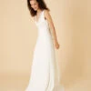 MONSOON Annie Bow Back Bridal Maxi Dress Ivory -Amour Fashion 21 34411346 1