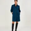 MONSOON Eliza Plain Cord Dress Blue -Amour Fashion 21 45053156 1