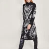 MONSOON Heart Cornelli Embroidery Knit Dress Black -Amour Fashion 21 45129501 1