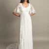 MONSOON Julita Embroidered Lace Trim Bridal Dress Ivory -Amour Fashion 21 54075546 1