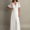 MONSOON Maggie Embroidered Bridal Dress Ivory -Amour Fashion 21 54075746 1