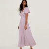 MONSOON Ivy Shorter Length Maxi Dress Mink -Amour Fashion 21 54077355 1
