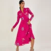 MONSOON Mara Embroidered Shirt Dress In Recycled Polyester Pink 2 MONSOON Mara Embroidered Shirt Dress In Recycled Polyester Pink -Amour Fashion 21 54084010 1