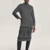 MONSOON Cornelli Long Dress In Sustainable Cotton Grey -Amour Fashion 21 54172803 1