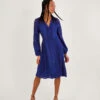 MONSOON Hope Lace Trim Dress With LENZING™ ECOVERO™ Blue 1 MONSOON Hope Lace Trim Dress With LENZING™ ECOVERO™ Blue -Amour Fashion 21 54270732 1