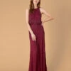 MONSOON Belle Bead Embellished Maxi Dress In Recycled Fabric Red -Amour Fashion 21 95061219 1