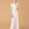 MONSOON Tess Embellished Brooch Bridal Dress Ivory -Amour Fashion 21 95191846 1