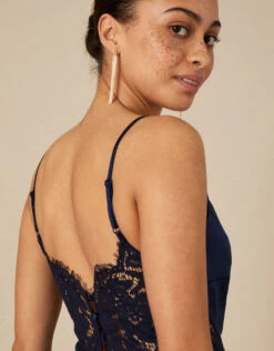 MONSOON Faye Frill Maxi Dress Blue -Amour Fashion 22 34317861 2