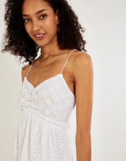 MONSOON Carla Lace Hanky Hem Bridal Maxi Dress Ivory -Amour Fashion 22 34411846 2