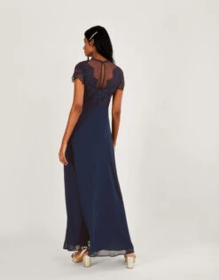 MONSOON Diana Lace Maxi Dress Blue -Amour Fashion 22 54078561 2
