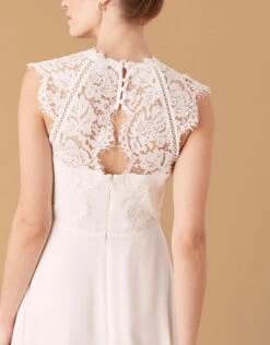 MONSOON Lilian Lace Bridal Dress Ivory -Amour Fashion 23 14998546 3